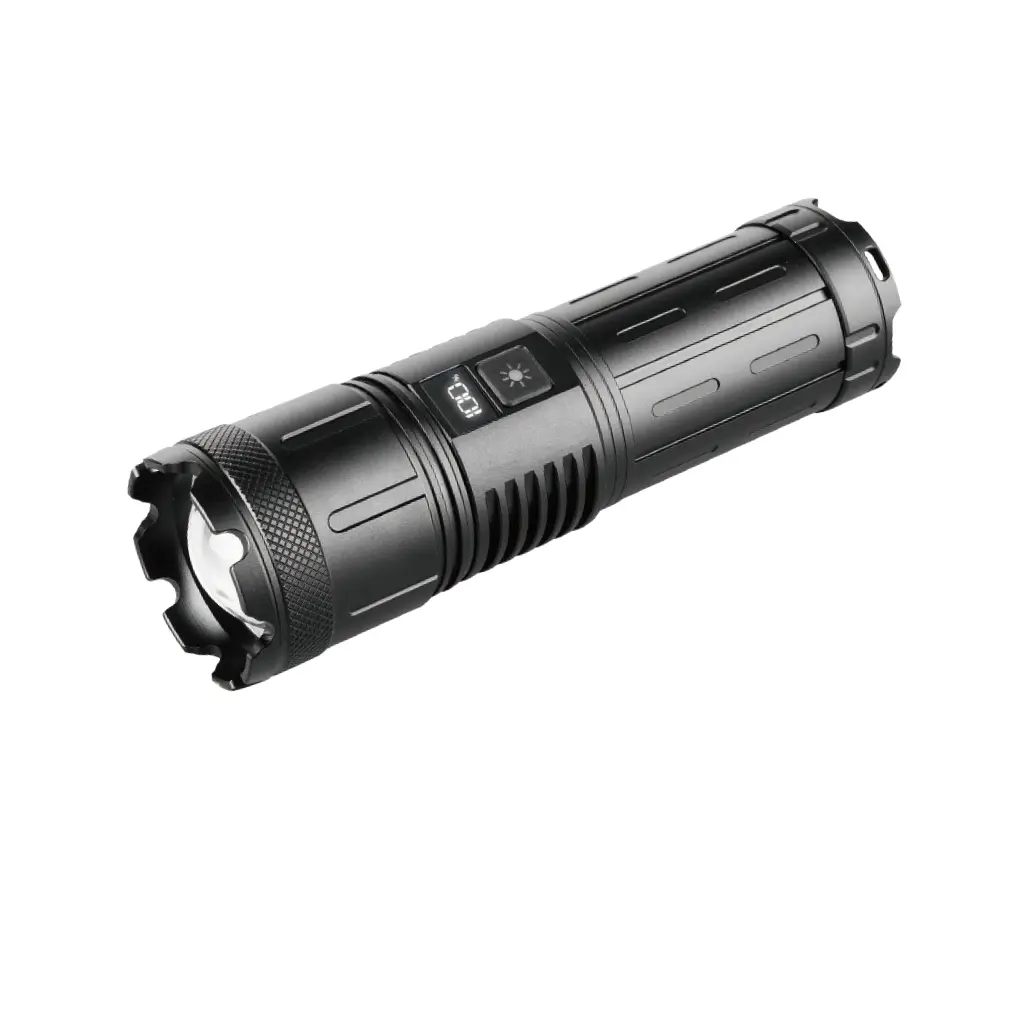 Bärbar ficklampa med hög lumen