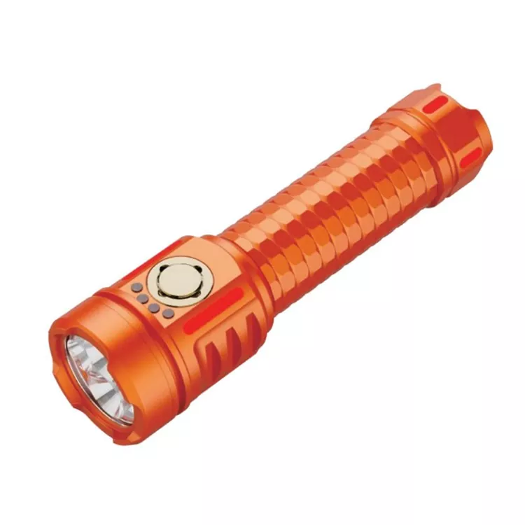 LED-ficklampa Rött varningsljus IP46