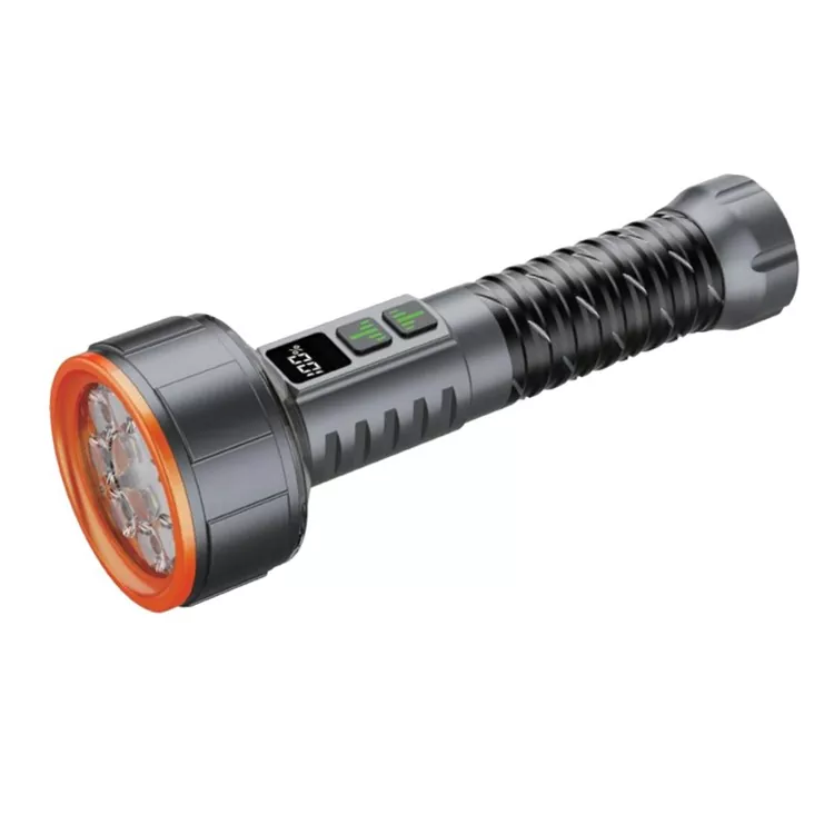Multifunktionell LED-ficklampa med SOS Strobe Emergency Use