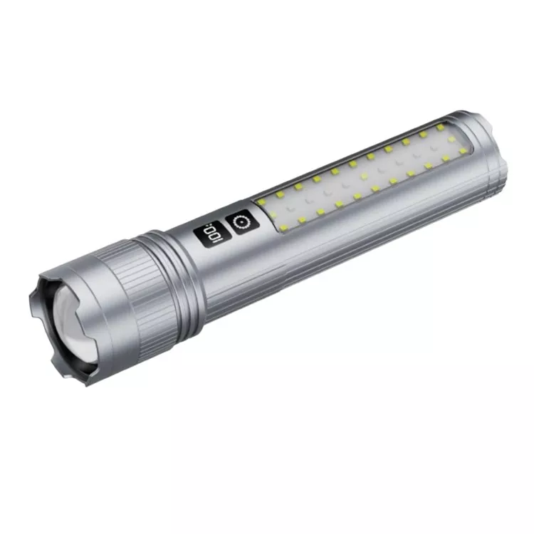 Outdoor Survival LED Uppladdningsbar ficklampa