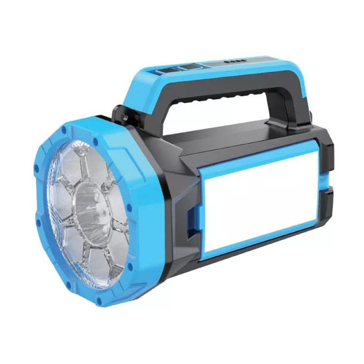 Solkraftig USB-uppladdningsbar LED-spotlight